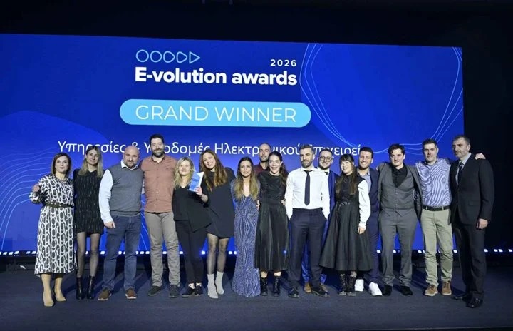 Η Lighthouse ανακηρύχθηκε eBusiness Agency of the Year στα E-volution Awards 2026